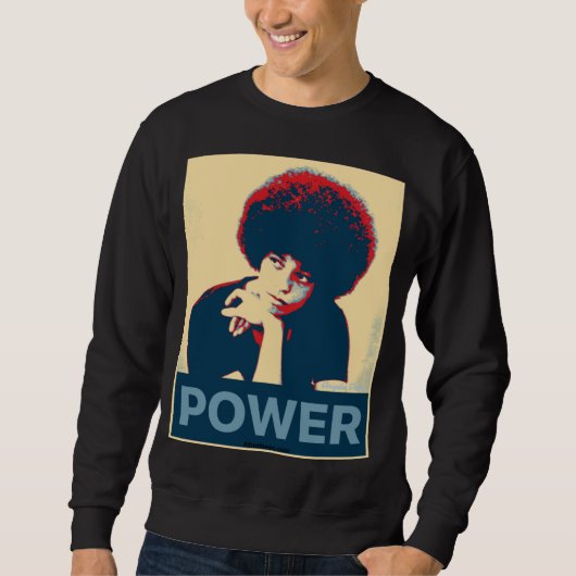 Angela Davis Sweatshirt (Vorderseite)