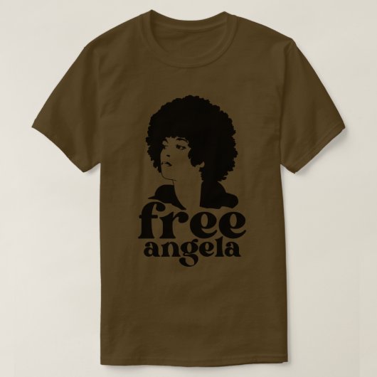 Angela davis T-Shirt (Design vorne)