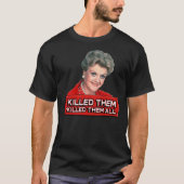 Angela Lansbury (Jessica Fletcher) Mord sie wrot T-Shirt (Vorderseite)