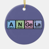 Angela machte von den Elementen Keramikornament (Vorne)