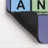 Angela machte von den Elementen Mousepad (Ecke)