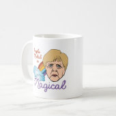 Angela Merkel ist magisch - - Kaffeetasse (Vorderseite Links)