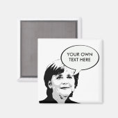 Angela Merkel Magnet (Vorderseite/Rückseite)