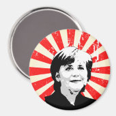 Angela Merkel Magnet (Vorderseite/Rückseite)