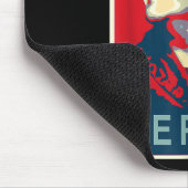 Angela Merkel - Obama-Stil Mousepad (Ecke)