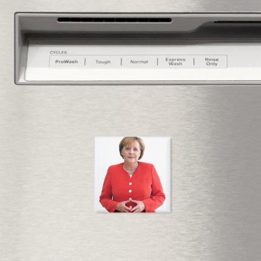 Angela Merkel Portrait Magnet (In Situ (Geschirrspüler))