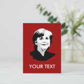 Angela Merkel Postkarte (Stehend Vorderseite)