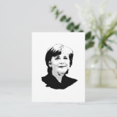 Angela Merkel Postkarte (Stehend Vorderseite)