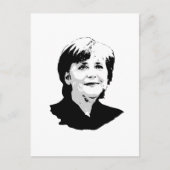 Angela Merkel Postkarte (Vorderseite)