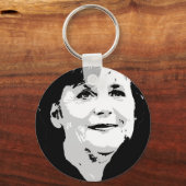 Angela Merkel Schlüsselanhänger (Vorderseite)