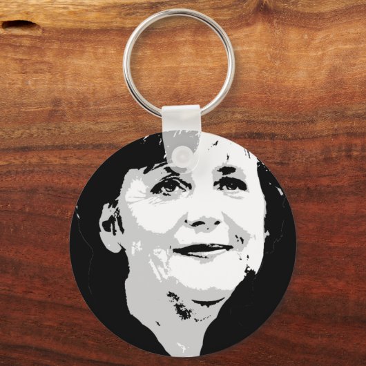 Angela Merkel Schlüsselanhänger (Vorderseite)