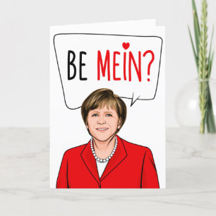 ANGELA MERKEL: Seien Sie Mein Karte