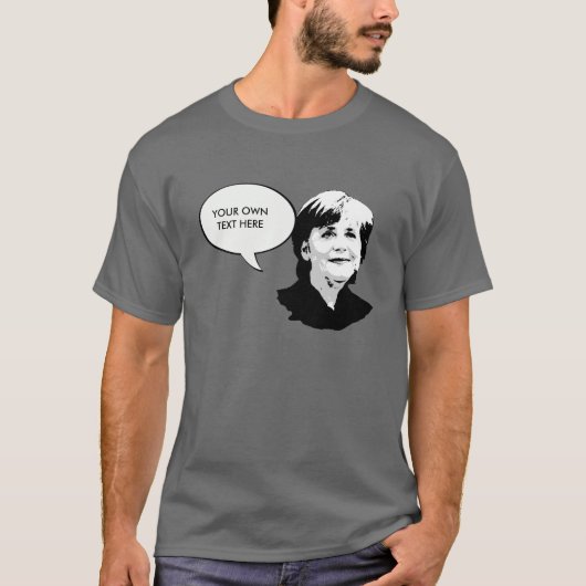 Angela Merkel T-Shirt (Vorderseite)