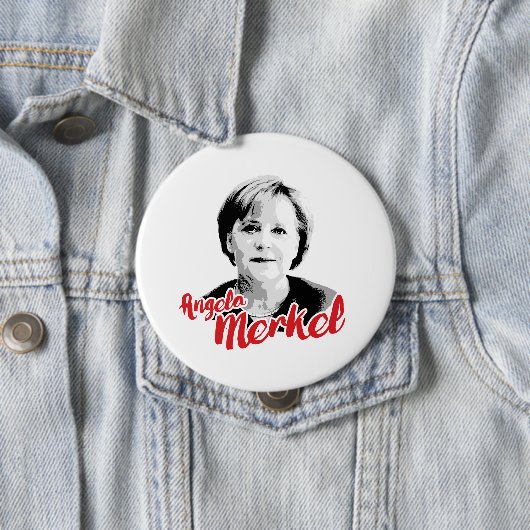 ANGELA MERKEL-Unterzeichnung - - - Button (Beispiel)