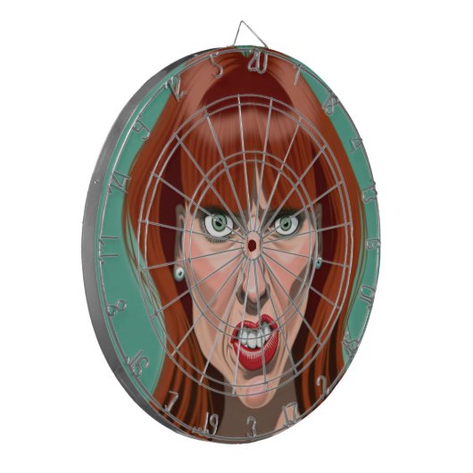 Angela_Rayner Dartboard 2 Dartscheibe (Vorderseite Links)
