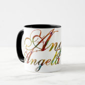 Angela-Tasse Tasse (Vorderseite Links)