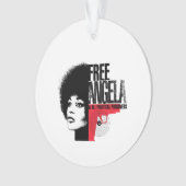 Angela Yvonne Davis Ornament (Vorderseite)