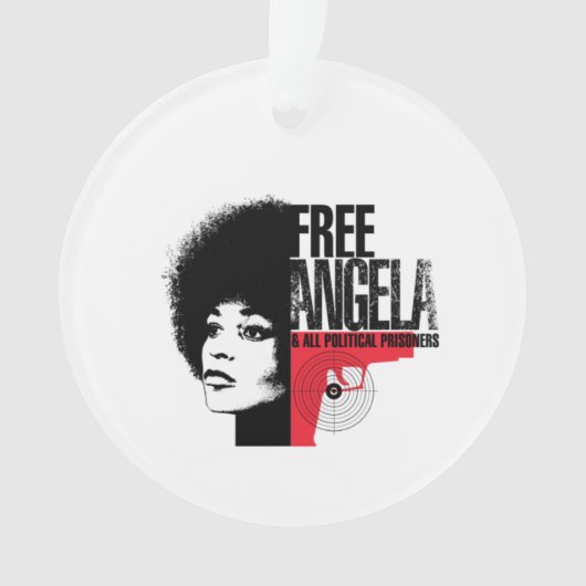 Angela Yvonne Davis Ornament (Vorderseite)