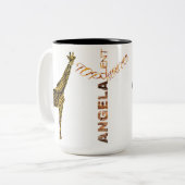 Angela Zweifarbige Tasse (Vorderseite Links)