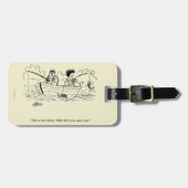 Angelausflug Gepäckanhänger (Vorderseite horizontal)