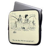 Angelausflug Laptopschutzhülle (Vorderseite Links)