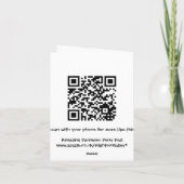 Angelausflug mit Lazing - leeres Notelet / Karte (Rückseite)