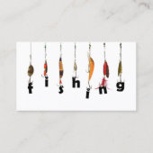 Angelausrüstung-einfache weiße Visitenkarte (Vorderseite)