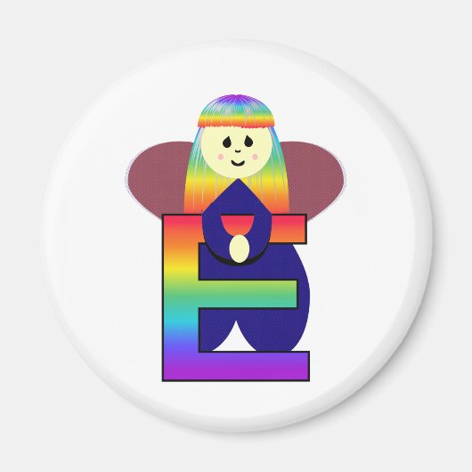 Angelbet Letter E Magnet (Vorne)