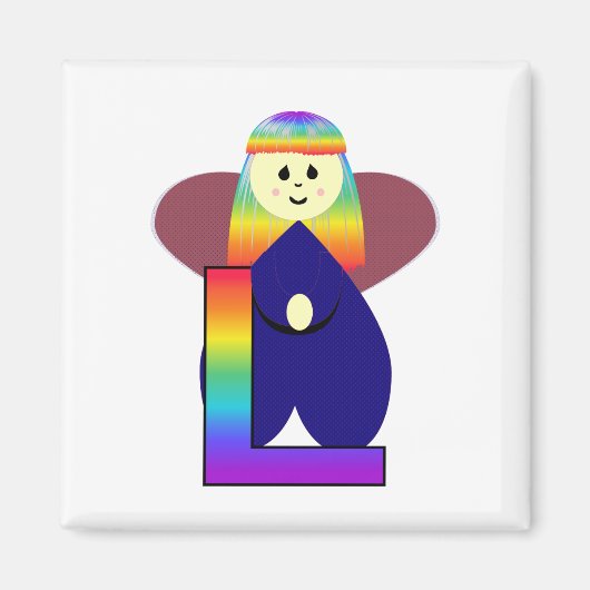 Angelbet Letter L Magnet (Vorne)