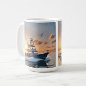 Angelboot-Tasse Kaffeetasse (Vorderseite Links)