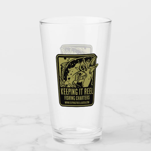Angelcharter und Klubzubehör Glas (Vorderseite)