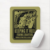 Angelcharter und Klubzubehör Mousepad (Mit Mouse)