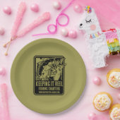 Angelcharter und Klubzubehör Pappteller (Party)