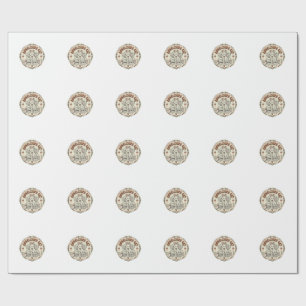 Angelcore Katze Angelcore Katze Vintage Vektor Kun Geschenkpapier