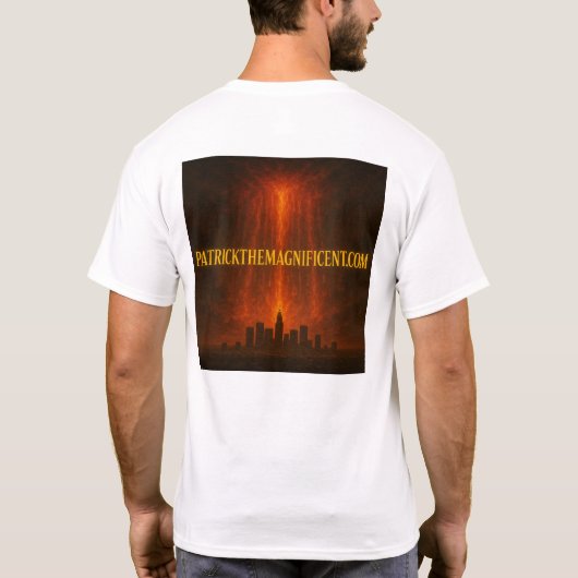 ANGELDUCK-Shirt mit PATRICKTHEMAGNIFICENT.COM T-Shirt (Rückseite)