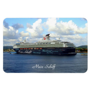 Angelegt in Bonaire Mein Schiff Magnet