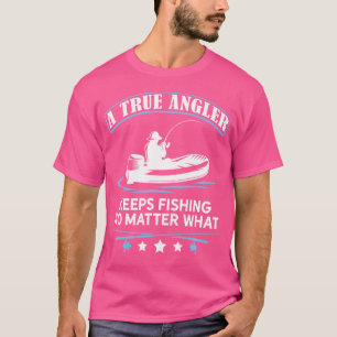 Angeler Fisher Fish Rod Angler Fisherman Fischen T-Shirt