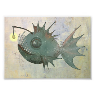 Angelerfisch Fotodruck