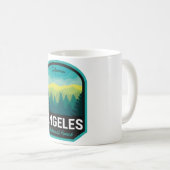 Angeles National Forest CA Kaffeetasse (VorderseiteRechts)