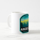 Angeles National Forest CA Kaffeetasse (Vorderseite Links)
