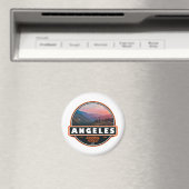 Angeles National Forest California Emblem Magnet (In Situ (Geschirrspüler))