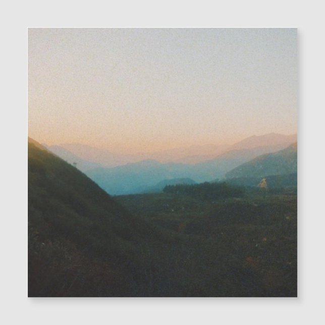 Angeles National Forest Magnetkarte (Vorderseite)