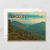 Angeles National Forest Postkarte (Vorne/Hinten)