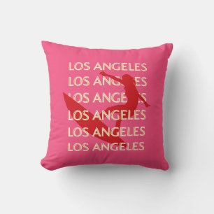 Angeles Travel Art, Kalifornien, Travel Art, Pink Kissen
