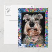 Angelface, ich ruff dich! postkarte (Vorne/Hinten)