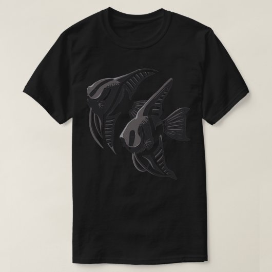 Angelfisch 2 T-Shirt (Design vorne)