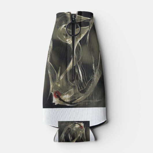 Angelfisch schwimmen flaschenkühler (Rückseite)