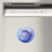 Angelfische Aquarienschale niedlich blau Magnet (In Situ (Geschirrspüler))