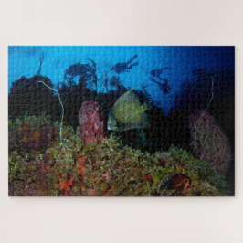 Angelfische und Taucher von unter 20"x30" Puzzle