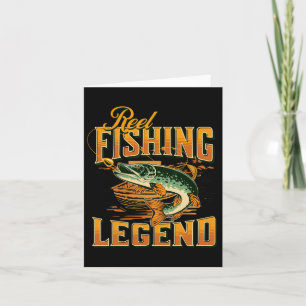 Angelfischen Legend Vintage Angeltaube Karte